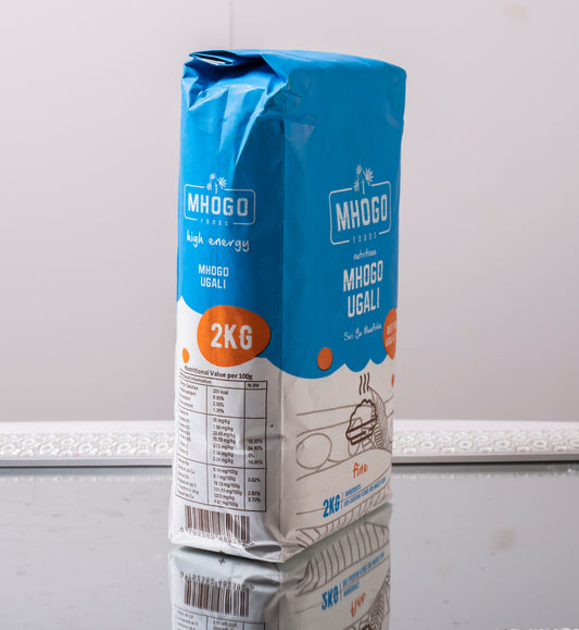 2Kg Mhogo Ugali (50% Cassava Flour - 50% Maize Flour)